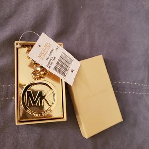 Michael Kors Signature MK Key Fob Keychain